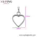 34467 fournitures de bijouterie xuping pendentif coeur bijou imitation rhodié